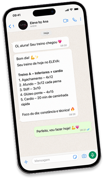 Conversa do Eleva pelo WhatsApp